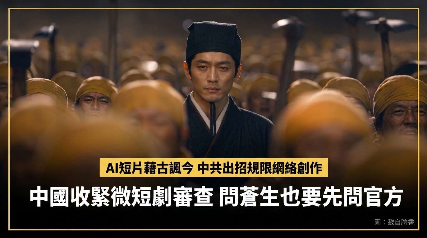 中國收緊微短劇審查 問蒼生也要先問官方(圖取自youtube)