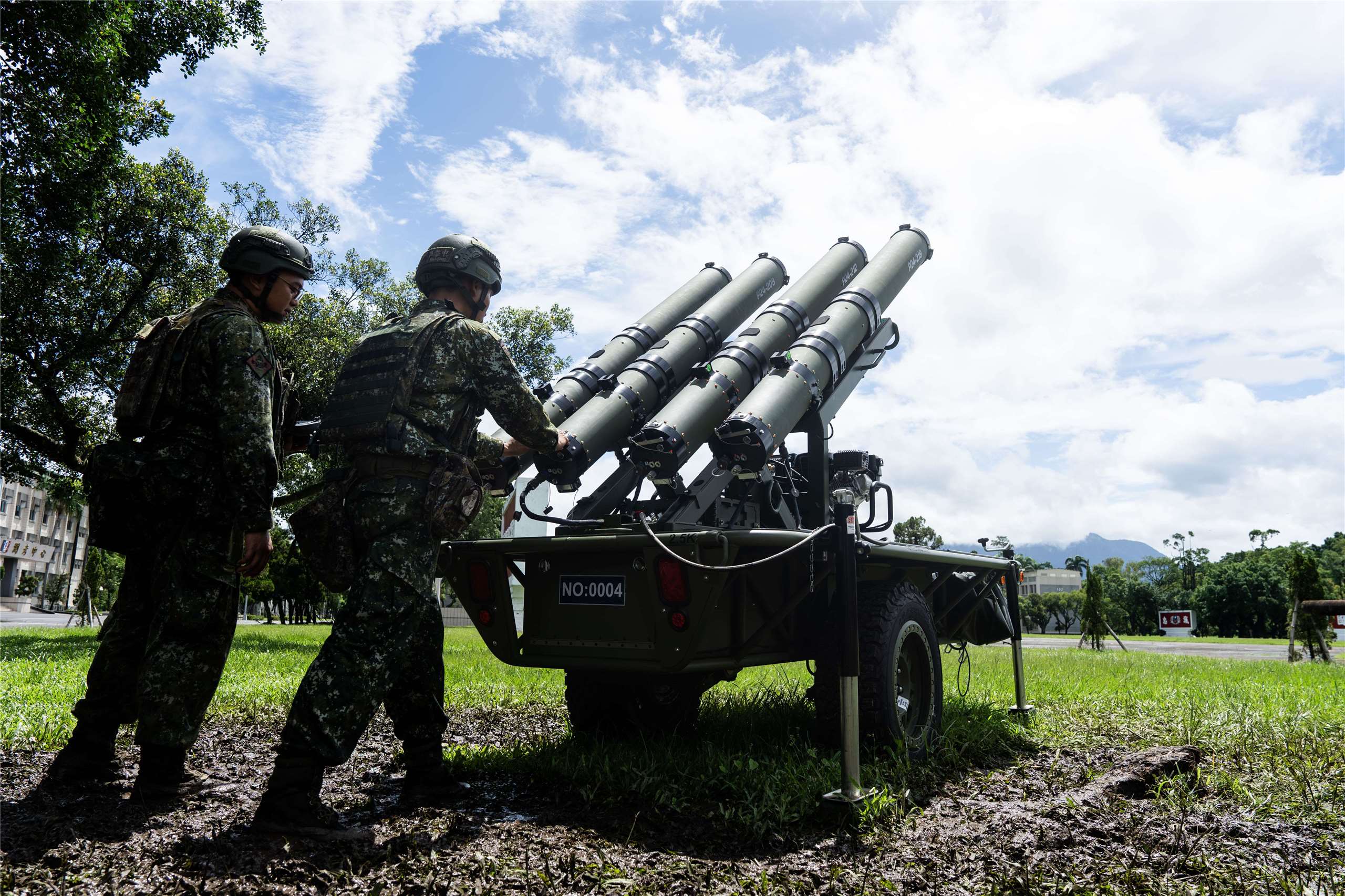 陸軍無人載具訓練指揮部於2026年4月成立，近期首次向民間媒體公開其內部訓練課程內容。(楊仁翔 攝)
