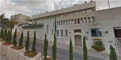 英國位於東耶路撒冷(East Jerusalem)領事館。(擷取自google map街景)