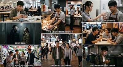 小明香港生存記 – 情竇初開(2)(AI圖)