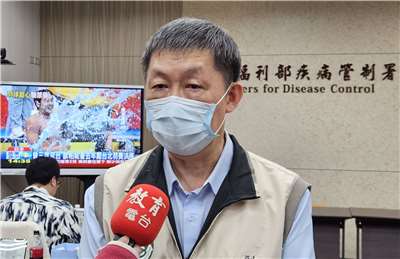 疾管署發言人林明誠22日表示，腸病毒疫情持平波動，連假後變化待觀察。(劉品希 攝)