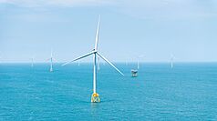 沃旭大彰化西南第二階段及西北風場完工沃旭能源1日舉行920MW大彰化西南第二階段及西北離岸風場完工儀式，為全球首座專為台積電供應綠電的離岸風場。（沃旭能源提供）
