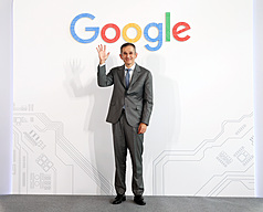 SEMICON Taiwan 20262日在台北南港展覽館開幕，Google AI與基礎架構資深副總裁暨首席技術專家瓦達特(Amin Vahdat)發表主題演講，並在會後接受媒體聯訪。