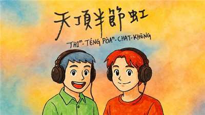 天頂半節虹 節目LOGO