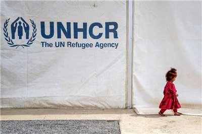 聯合國難民事務高級專員公署(UNHCR)警告，由於「嚴峻」的經費削減造成保護服務體系崩潰，將近830萬名難民和其他被迫流離失所者，將面臨失去至關重要援助的困境。 (檔案照)
