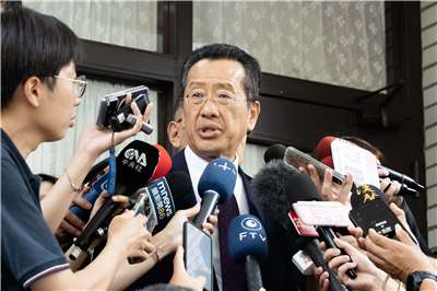 針對中科院網路遭駭一事，國防部長顧立雄表示，將全面檢討並究責。資料照片。(楊仁翔 攝)