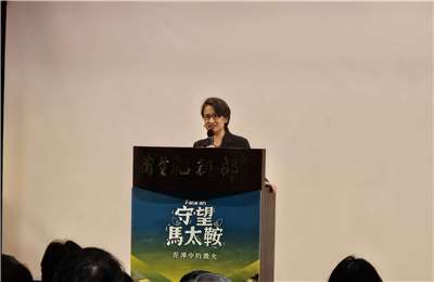 副總統蕭美琴盼社會透過一次次的救災經驗累積出更多專業，成為未來因應災難的重要力量。(劉品希 攝)