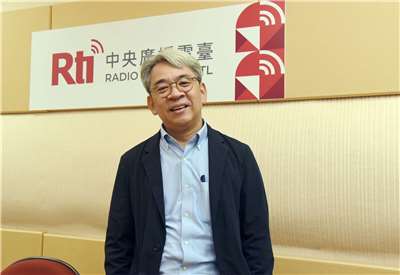 謝仕淵館長接受美麗的台灣節目專訪