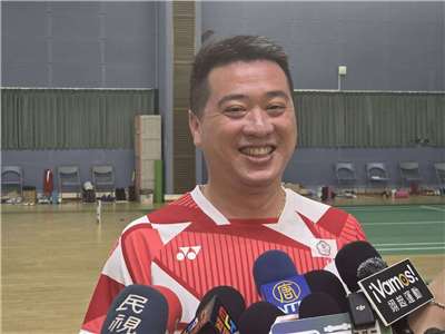 名古屋台灣羽球代表隊總教練劉佳城。資料照。(江昭倫 攝)