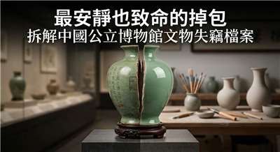 中國博物館的文物，如何不翼而飛？(AI示意圖)
