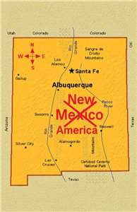 美國總統川普(Donald Trump)提議將新墨西哥州(New Mexico)更名為「新美國州」(New America)。(圖:翻拍自@realDonaldTrump)