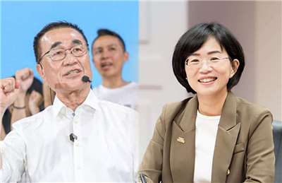 國民黨新北市長參選人李四川發布競選主題曲《勇敢想，勇敢做》，以台語「川好勢」呼應「準備好」；民進黨參選人蘇巧慧則推出《你我作夥拚命來》，描繪新北山海與人文特色。(合成圖/FB@李四川Hammer Lee/FB@蘇巧慧)
