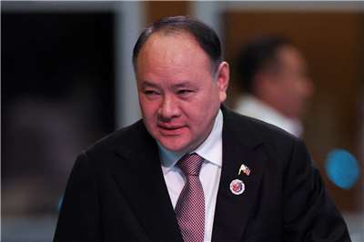 菲律賓國防部長鐵歐多洛（Gilberto Teodoro）。資料照。(AFP)