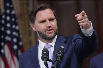美伊近日再度交火，美國副總統范斯（JD Vance）3日對此表示，無法預測衝突何時結束，「這得要去問伊朗」。資料照。