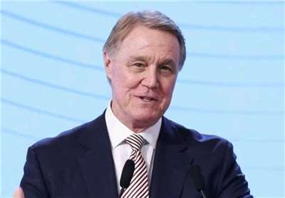 美國駐中大使龐德偉(David Perdue)透露，美國總統川普向習近平表示，對台軍售是全球交易之一 ，還問習要不要買？資料照片 (圖:X@USAmbChina)