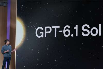 OpenAI推出新款中階AI模型GPT-6.1 Sol。