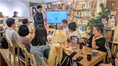 「暗時講台語」台語實體社群活動現場