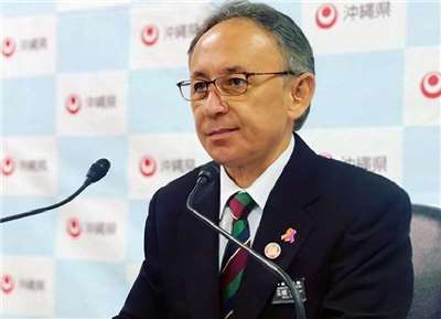 日本沖繩縣現任知事玉城丹尼此次連任失利，但針對網路誹謗亂象揚言提告。資料照。(翻攝玉城丹尼官網)