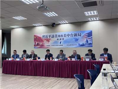 針對中國國家主席習近平訪美期間訴諸二戰中美同盟歷史，陸委會副主委沈有忠27日表示，二戰時中華人民共和國尚未成立，當時與美國合作的是中華民國。(楊文君攝)