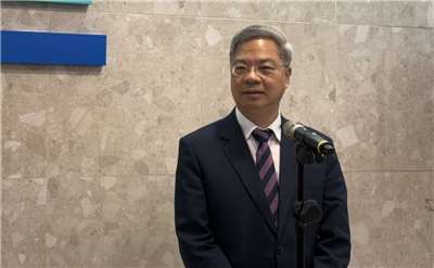 經濟部長龔明鑫強調，核二爐心燃料棒能在取出一部分且確認安全的情況下，就可以展開安檢流程，但人員的安全還是最重要的考量。（資料照/謝佳興 攝）