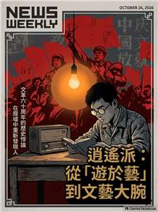 逍遙派：從「遊於藝」到文藝大腕  (AI圖)