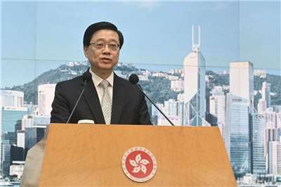 香港行政長官李家超16日將於立法會公布第一個五年規劃，並發表年度施政報告。資料照片。 (圖:港府)