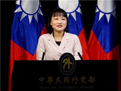 國合會副祕書長謝佩芬29日表示，新增的2個內部單位分別是「全球夥伴發展室」及「經貿事務協調處」 (央廣記者王照坤 攝)