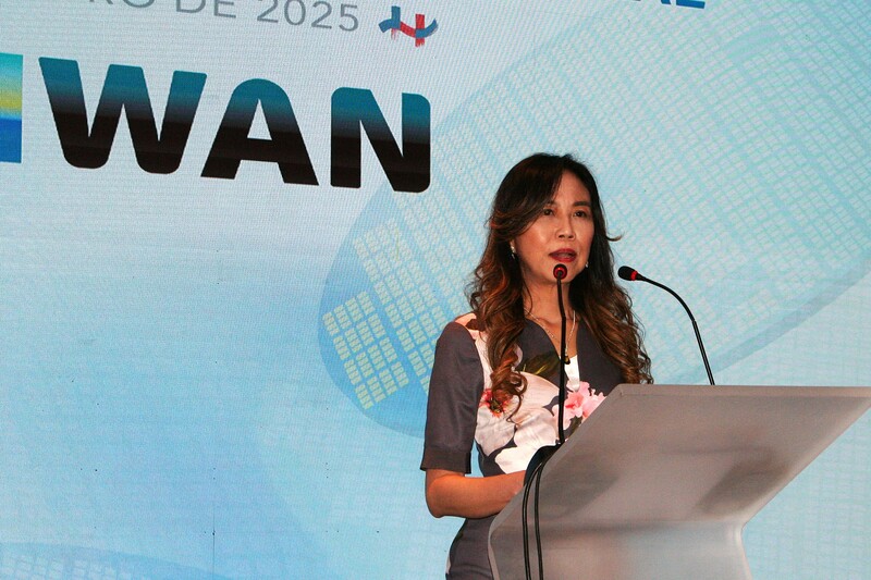 駐聖保羅經濟文化辦事處處長朱怡靜致詞，感謝各界長期以來對台灣的支持與友誼，並強調台巴關係日益深化。