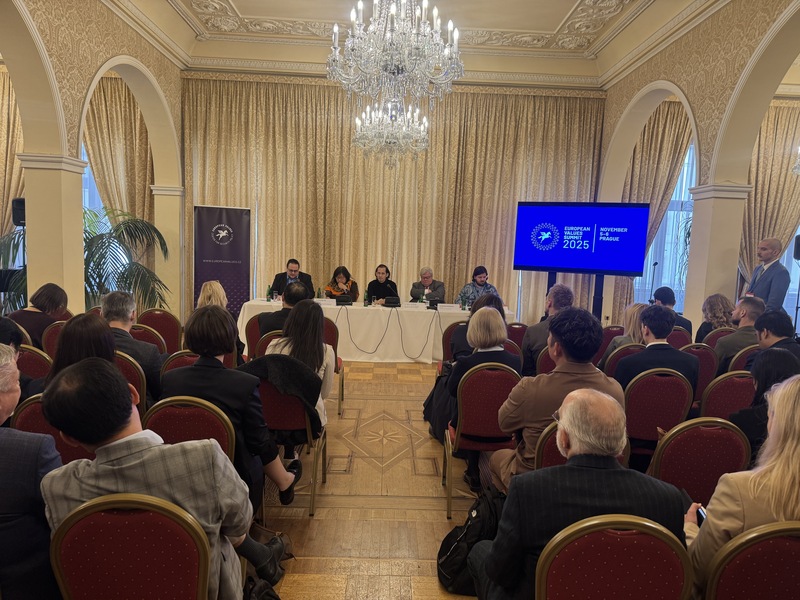歐洲價值安全政策中心（European Values Center for Security Policy, EVC）舉辦的第11屆「歐洲價值高峰會」（European Values Summit）5、6日在布拉格登場，會議聚焦主題之一為台海安全，各國專家、學者
與政治人物與會。
