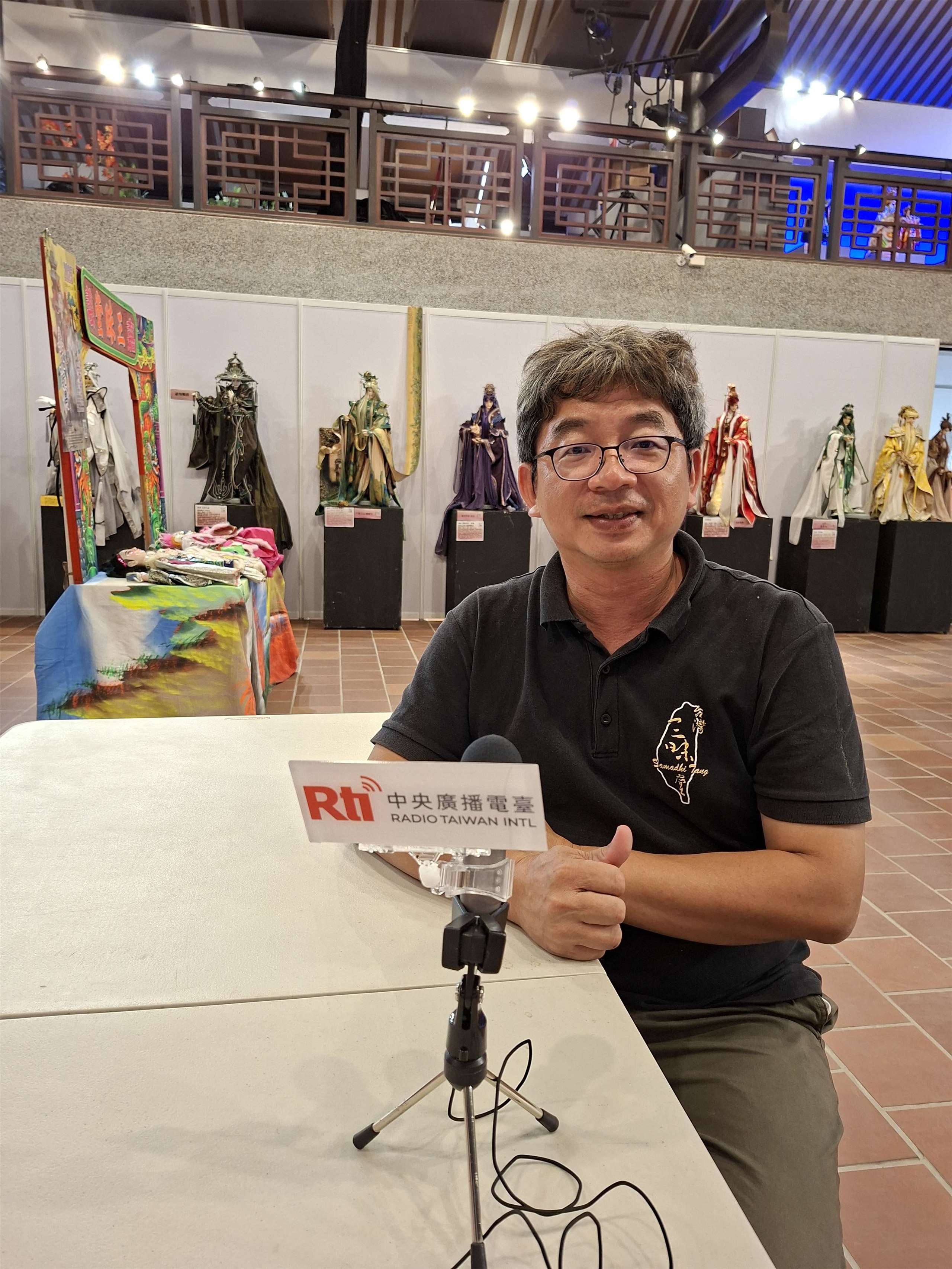 三昧堂嚴仁鴻團長分享2025第10屆《來嘉玩偶》創藝布袋戲嘉年華