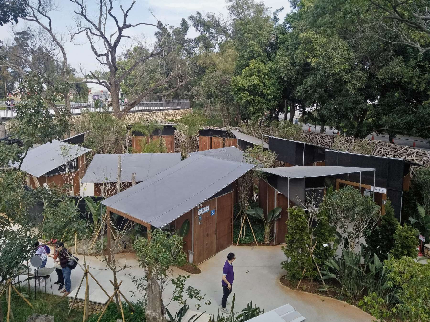 台中花博景觀廁所