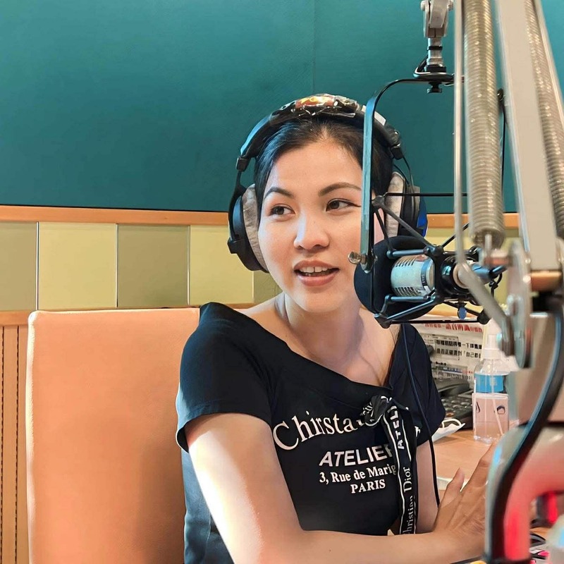 來自越南的陳秋柳平時也是通譯、電台主持人，扮演台越文化橋梁。她表示，若沒有來台灣，夢想可能沒有機會實現。台灣的多元文化社會，讓她可以逐夢。
（陳秋柳提供）
