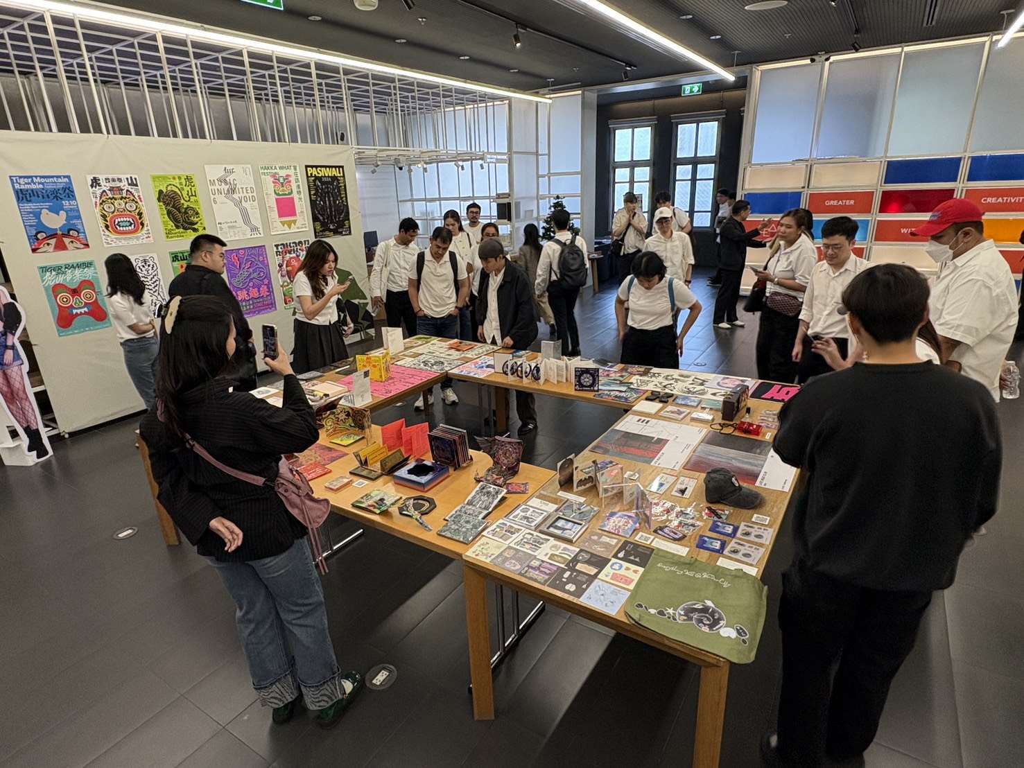 「Taiwan Beats：台灣音樂設計展」驚豔清邁設計週。(文化部影視局提供)