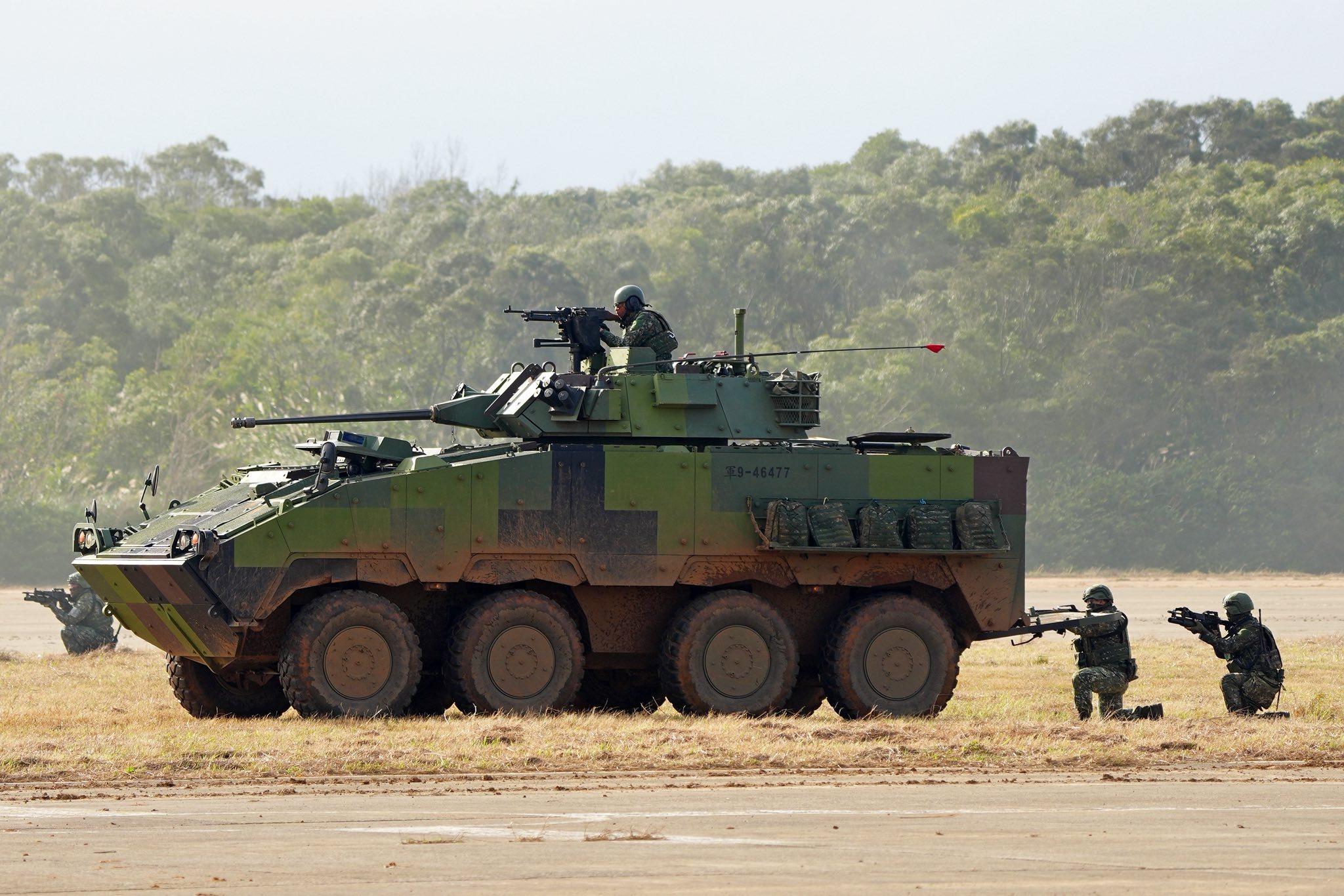 中華民国国軍の今年度の定例軍事演習「漢光41号演習」が9日から始まった。（写真：「國防部發言人」フェイスブックページより）