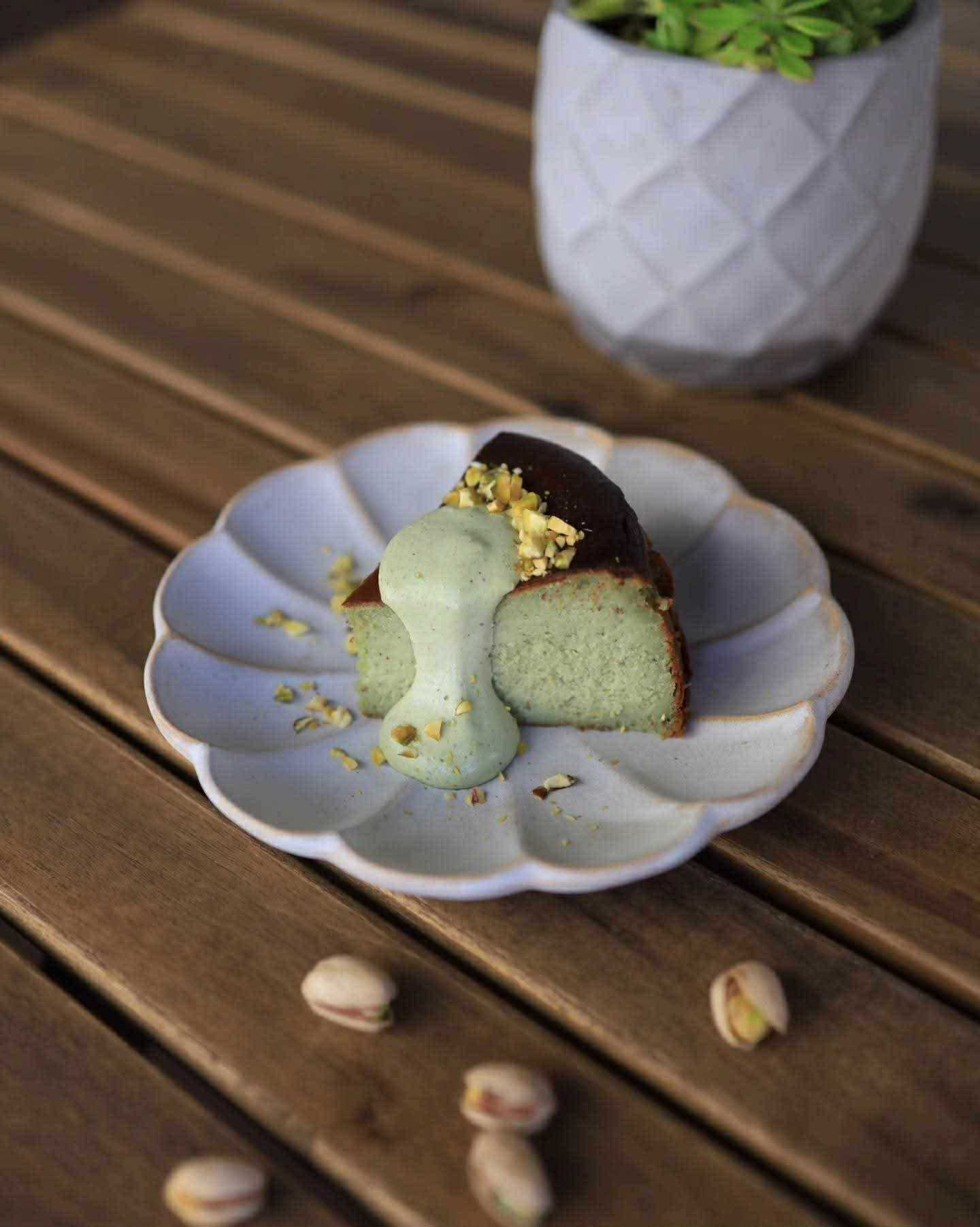 小島慢遊自家製作的其中一款受歡迎的蛋糕