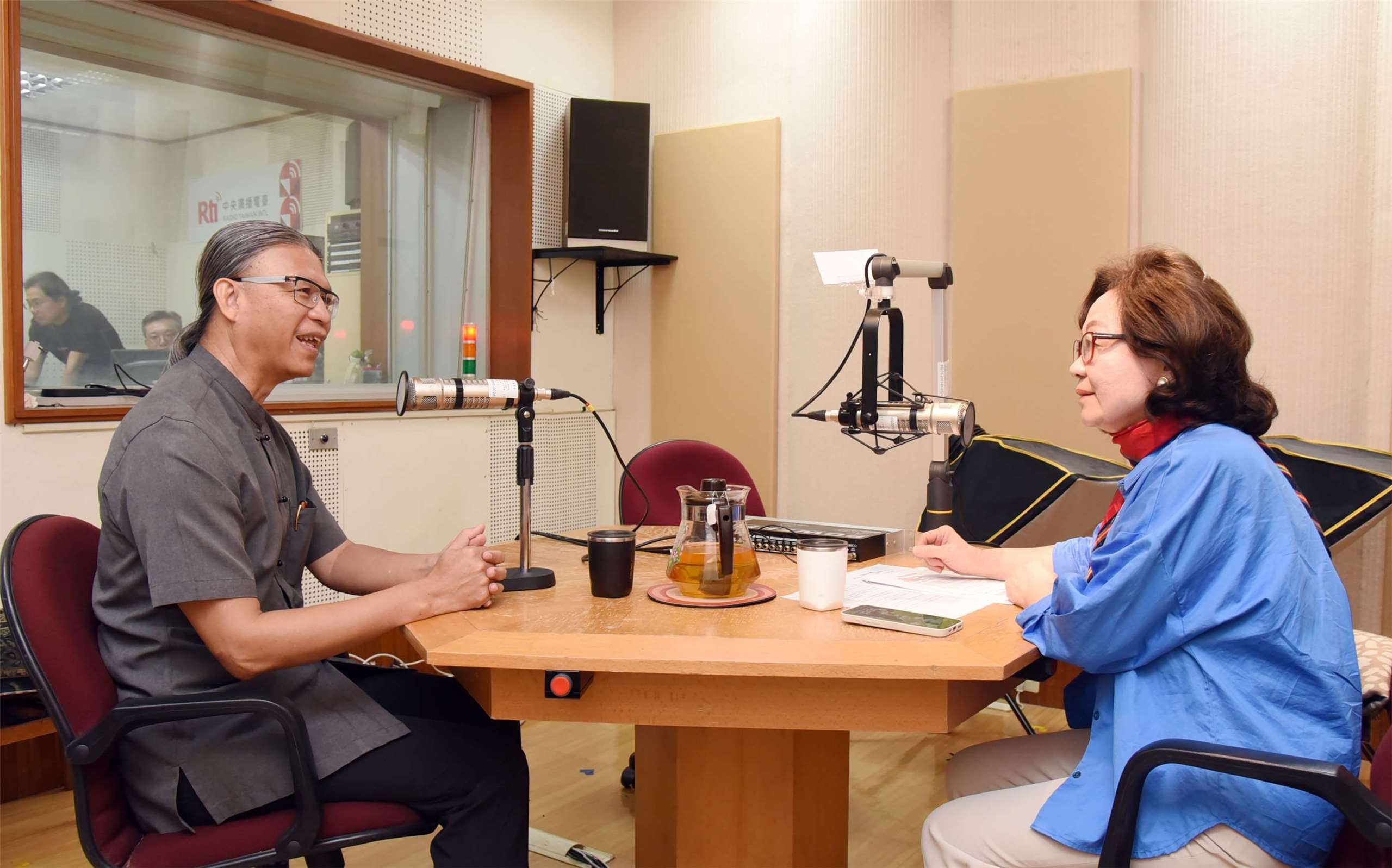 陳殿禮主任接受美麗的台灣節目專訪