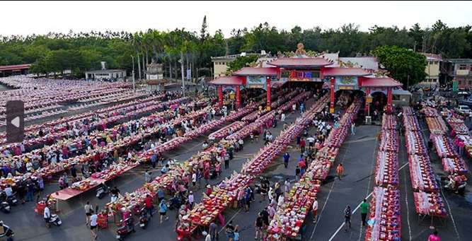 嘉義東石港口宮十一角頭中元祭