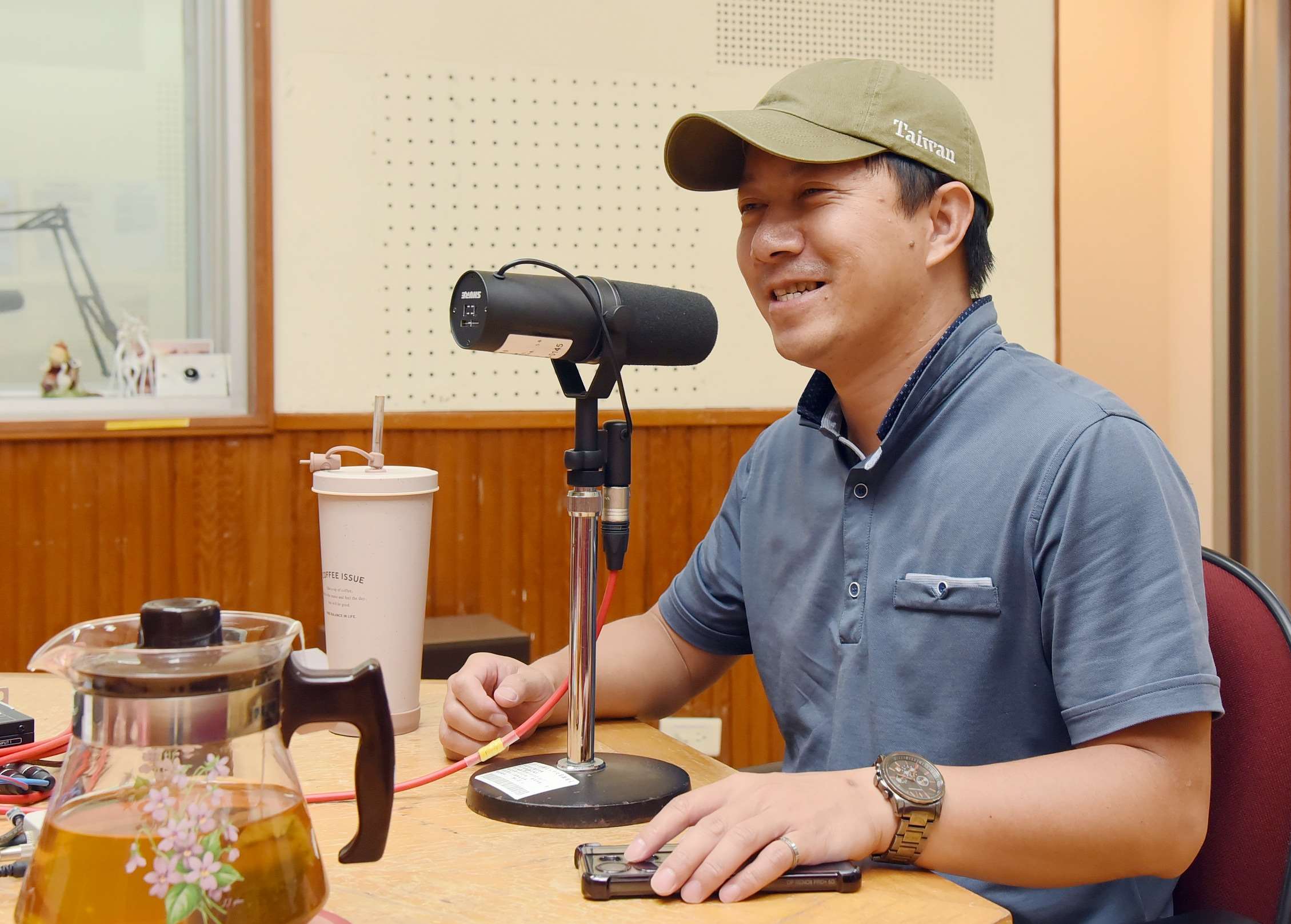 和平島地質公園宏岳公司總經理黃偉接受美麗的台灣節目專訪訪