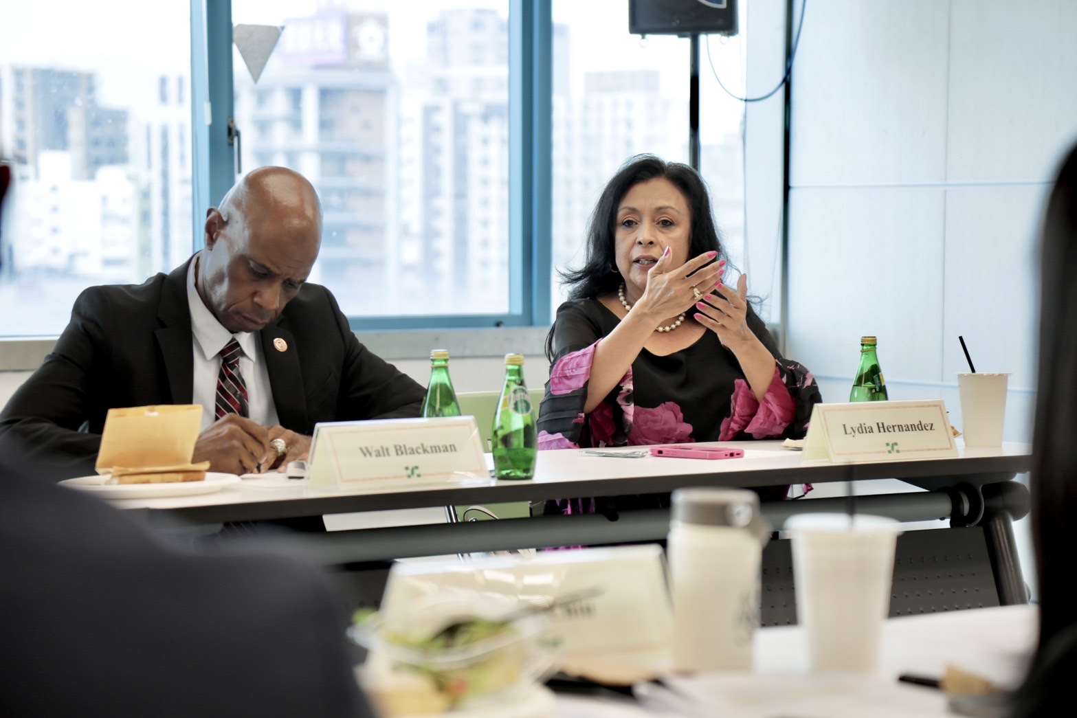 美國亞利桑那州議會跨黨派議員拜會民進黨。(圖：民進黨提供)