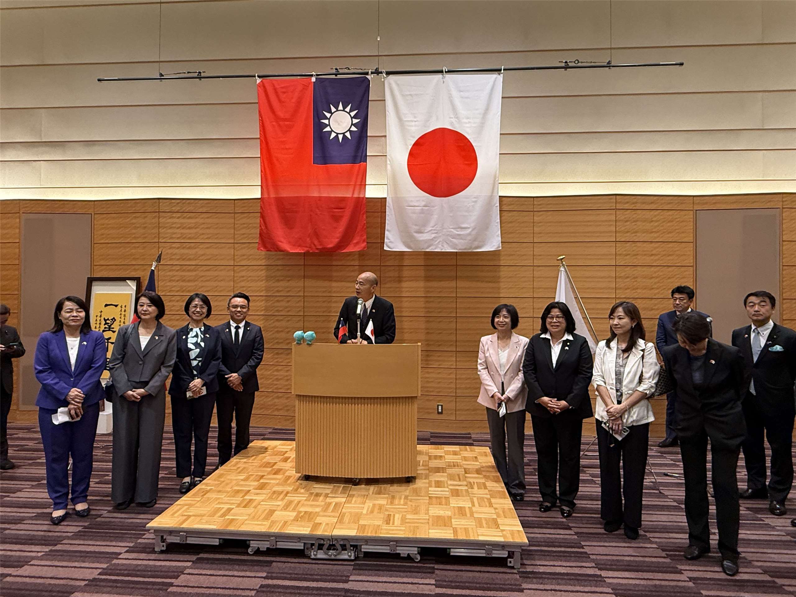 應對「國會不過半」挑戰韓國瑜率團訪日攜手深化民主韌性-新聞-Rti 中央廣播電臺