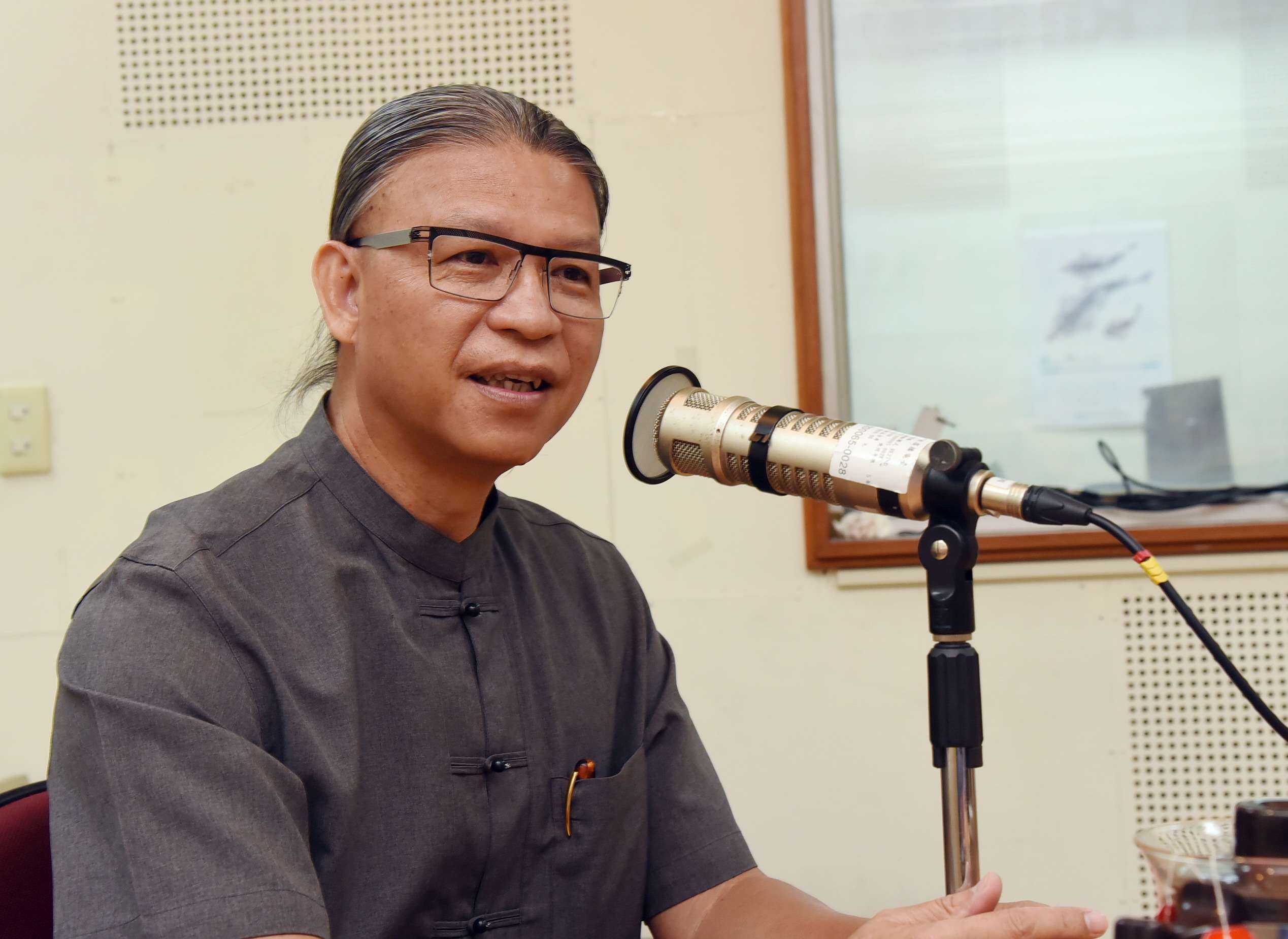 陳殿禮主任接受美麗的台灣節目專訪