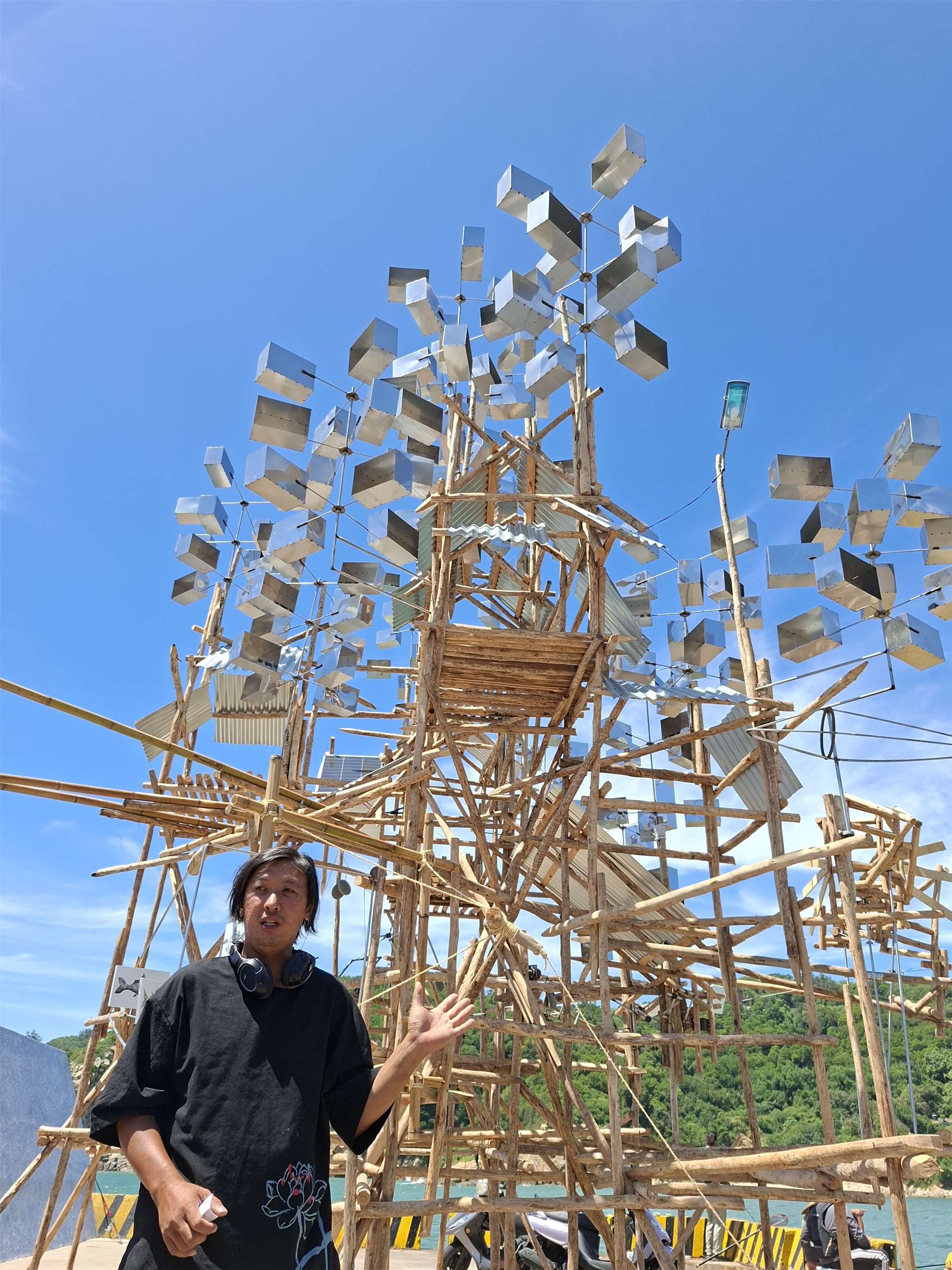 第三屆馬祖國際藝術島 策展作品 漁夢  藝術家 朱威龍