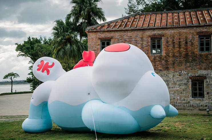 淡古館 邀展創作 藝術家Koh Body《淡水河馬》