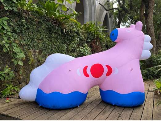 淡古館 邀展創作 藝術家Koh Body《淡水河馬》