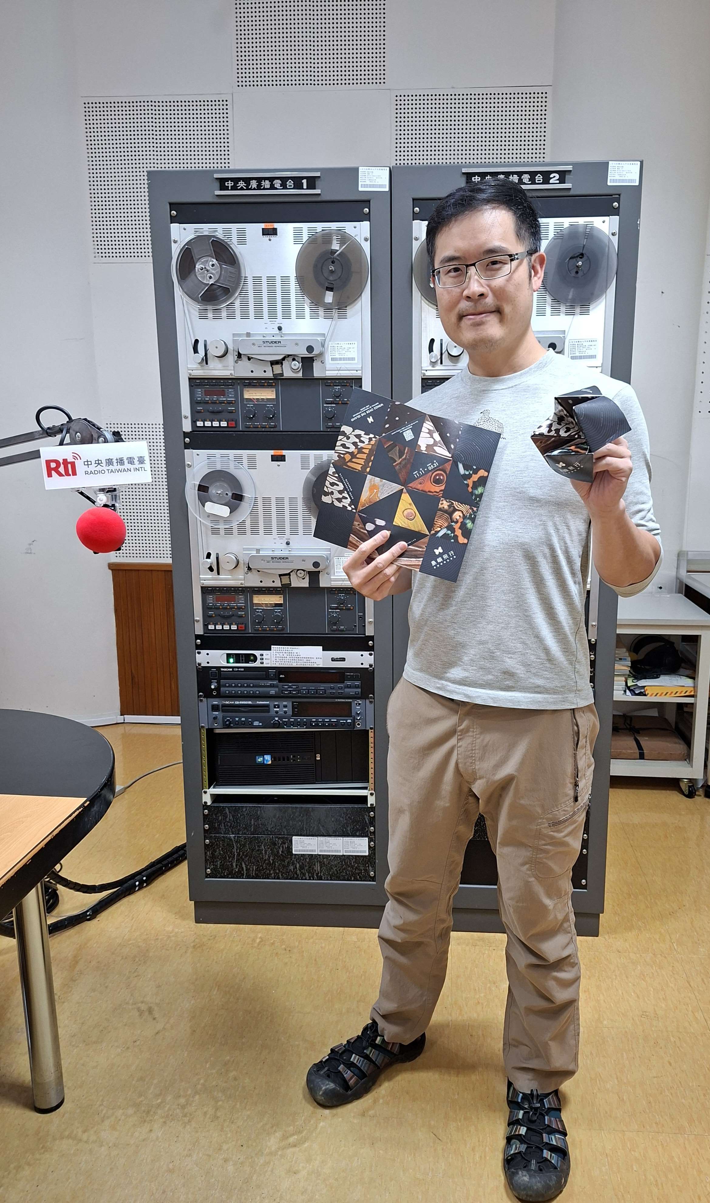 策展人、臺博館研究助理吳士緯 分享「島嶼飛行—臺灣蝶蛾生存記」特展