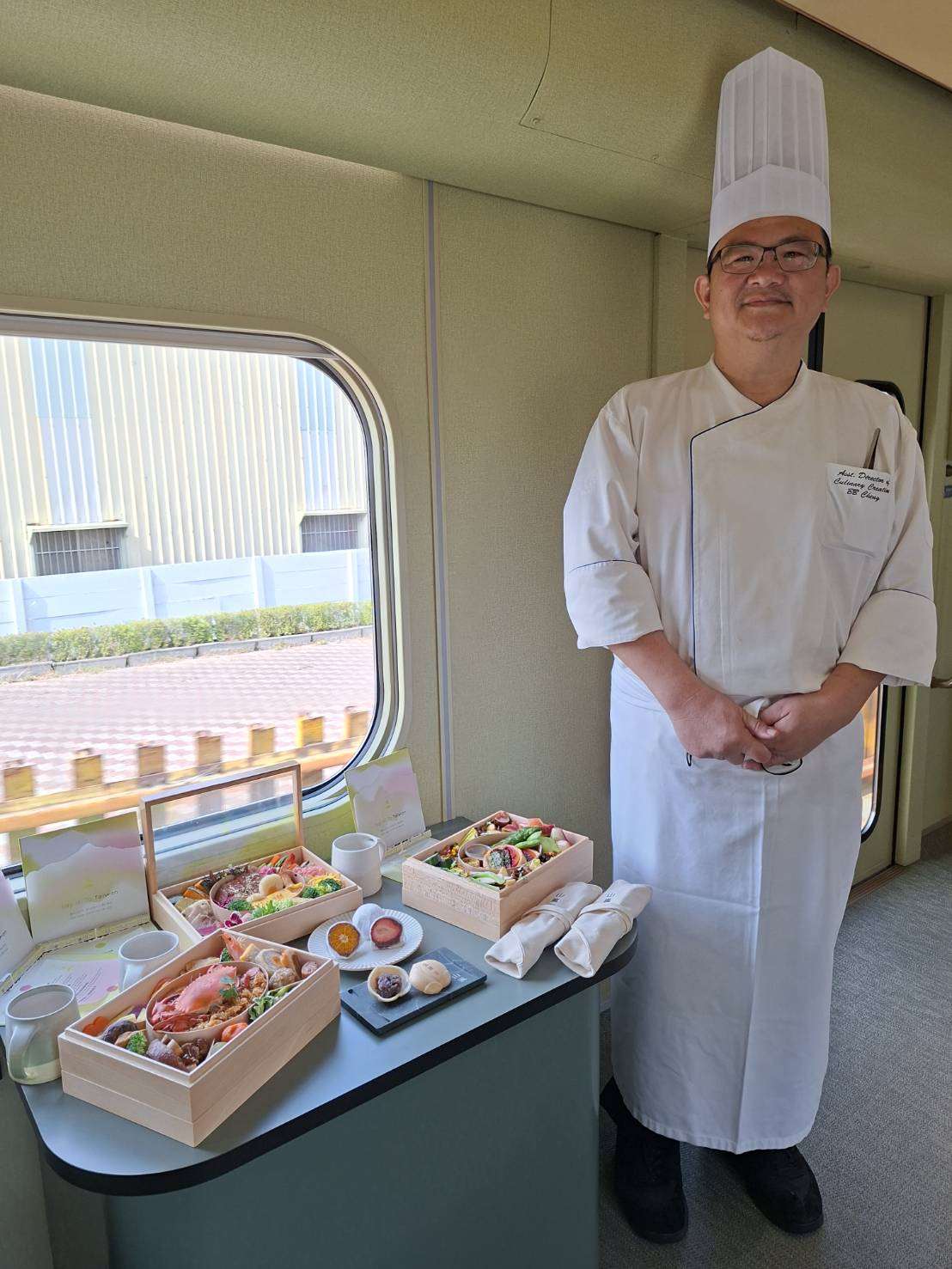 「山嵐號」西部新路線列車餐食由台南晶英酒店團隊操刀