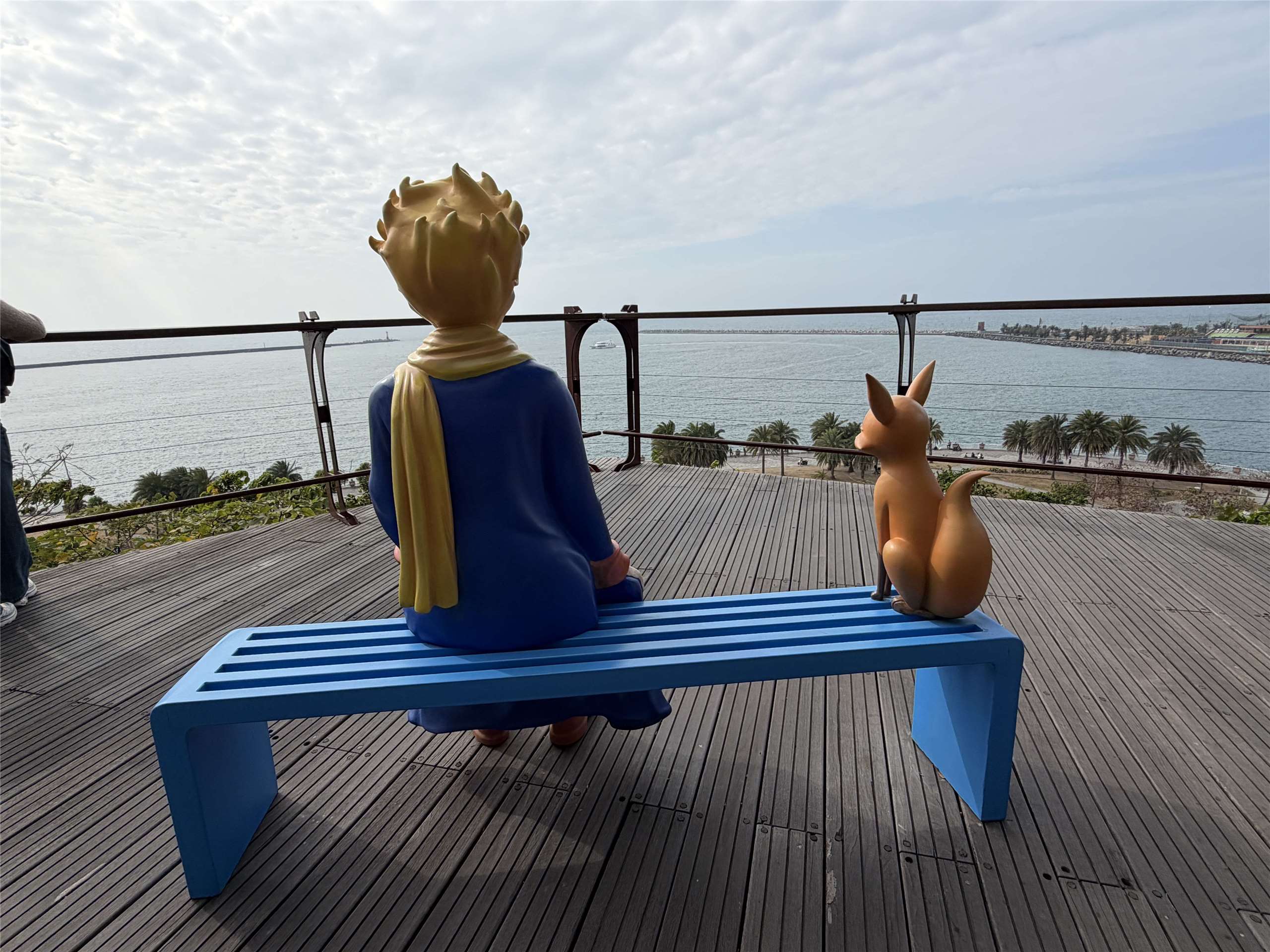 高鐵假期攜手「打狗英國領事館」推出「小王子125週年特展」特展遊程。(吳琍君攝)