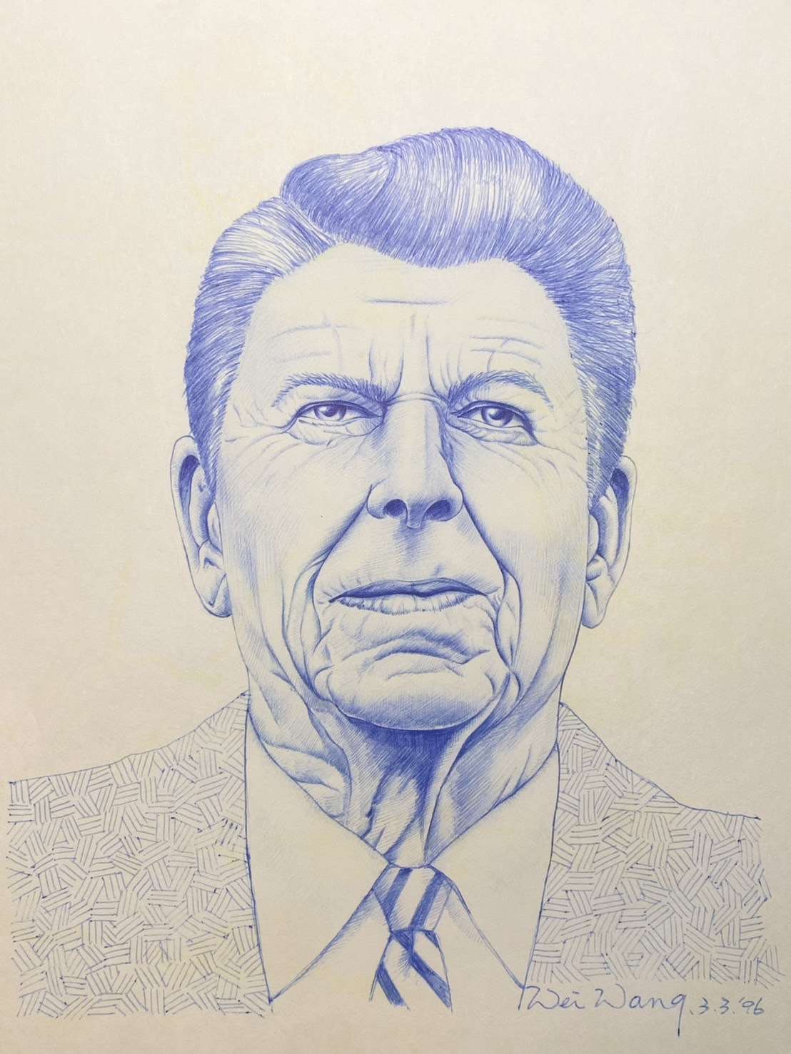 原子筆素描作品 