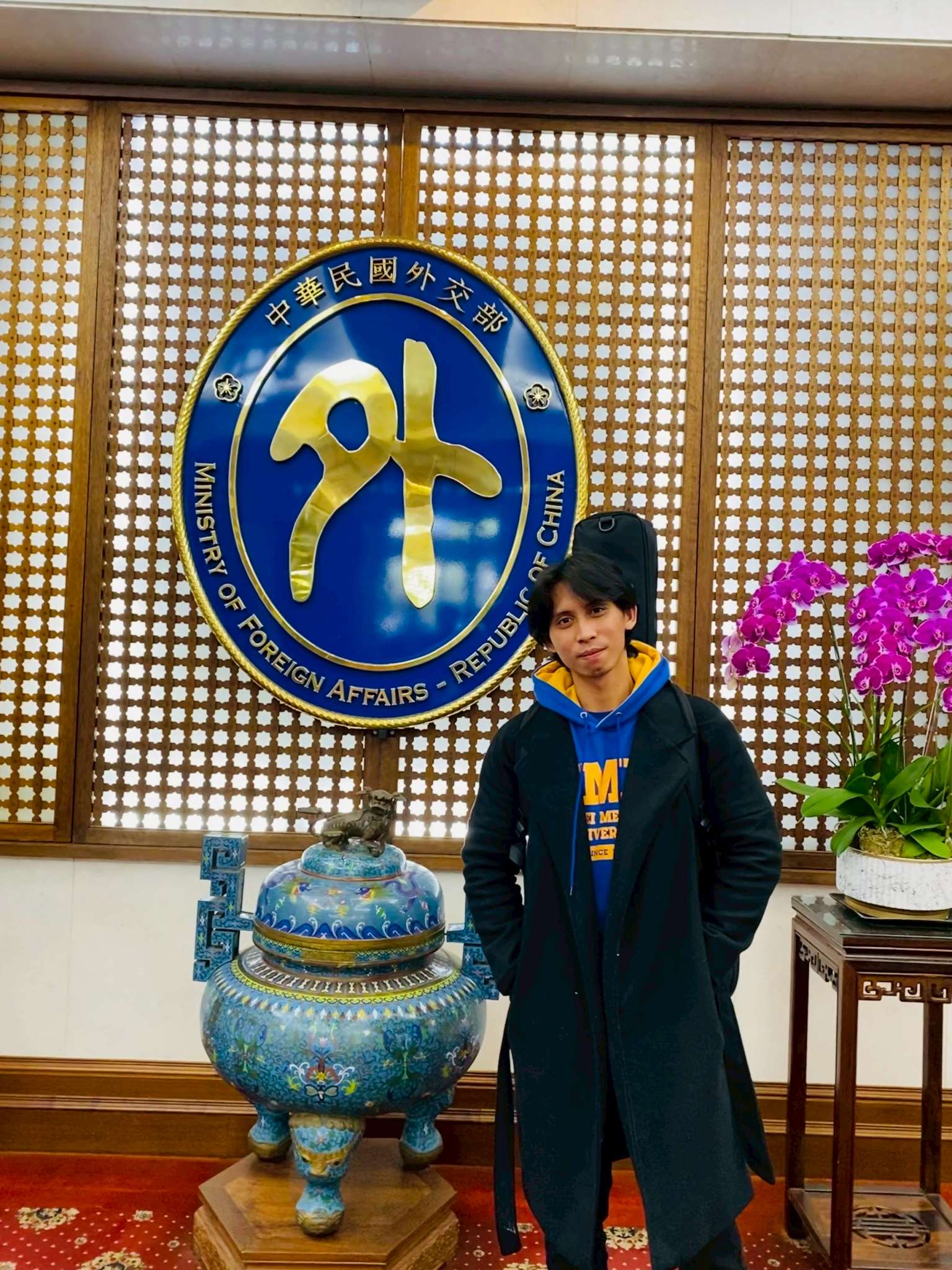 印尼外籍生Rian。(Rian提供)