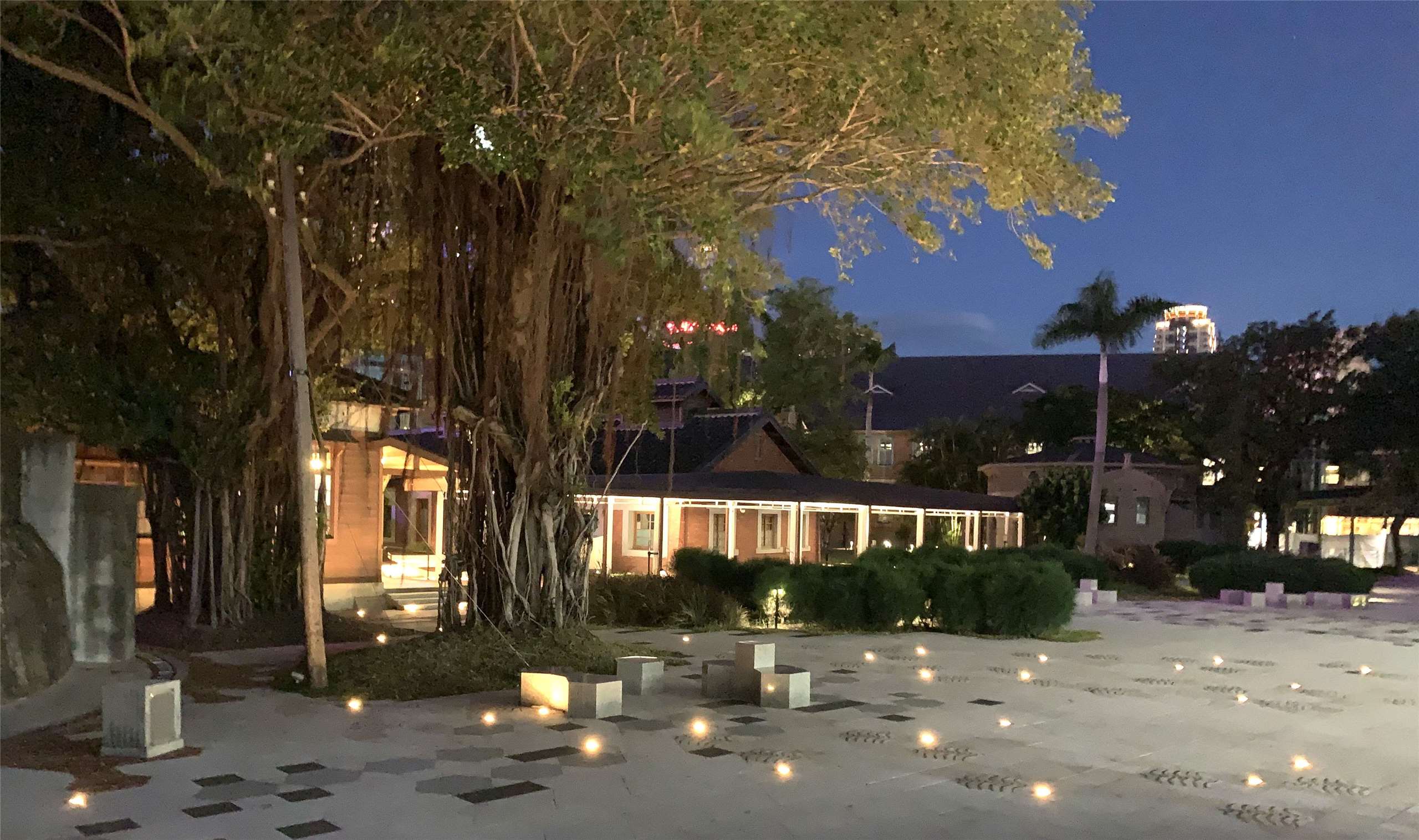 鐵道部庭園夜景